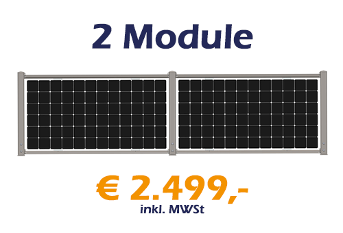 2 Module - RAL7016 - € 2.499,- incl. MWSt