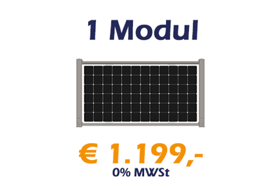1 Modul - RAL7016 - € 1.199,00 - 0% MWSt