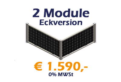 2 Module Eckvariante - verzinkt - € 1.590,00 - 0% MWSt