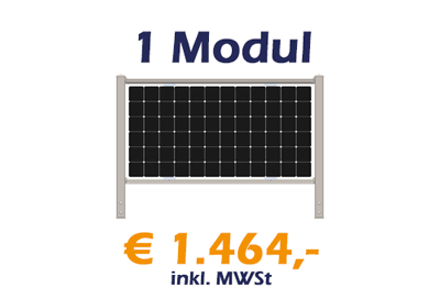 1 Modul - RAL7016 - € 1.464,00 incl. MWSt