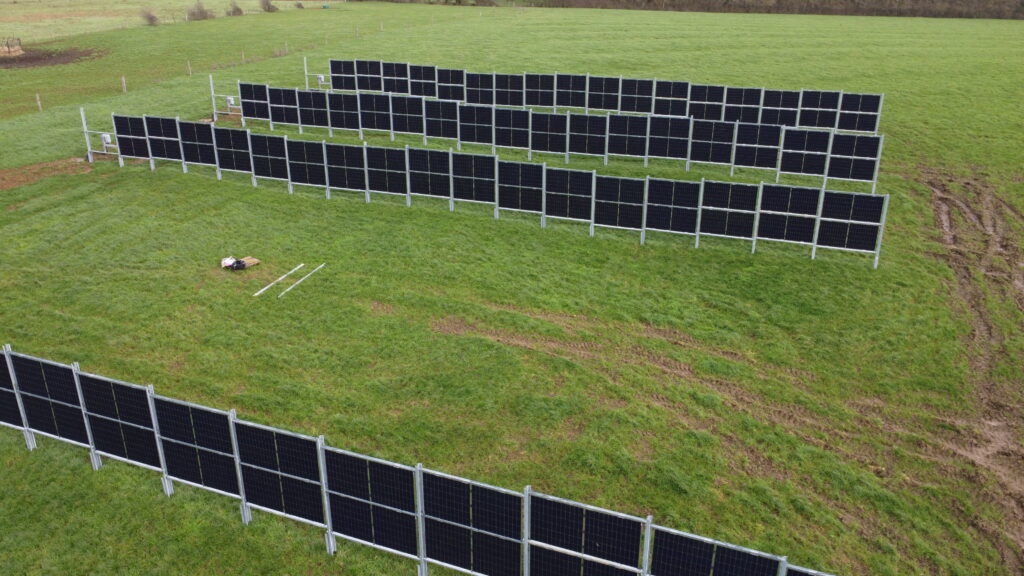 Agri-PV Testanlage in Nancy