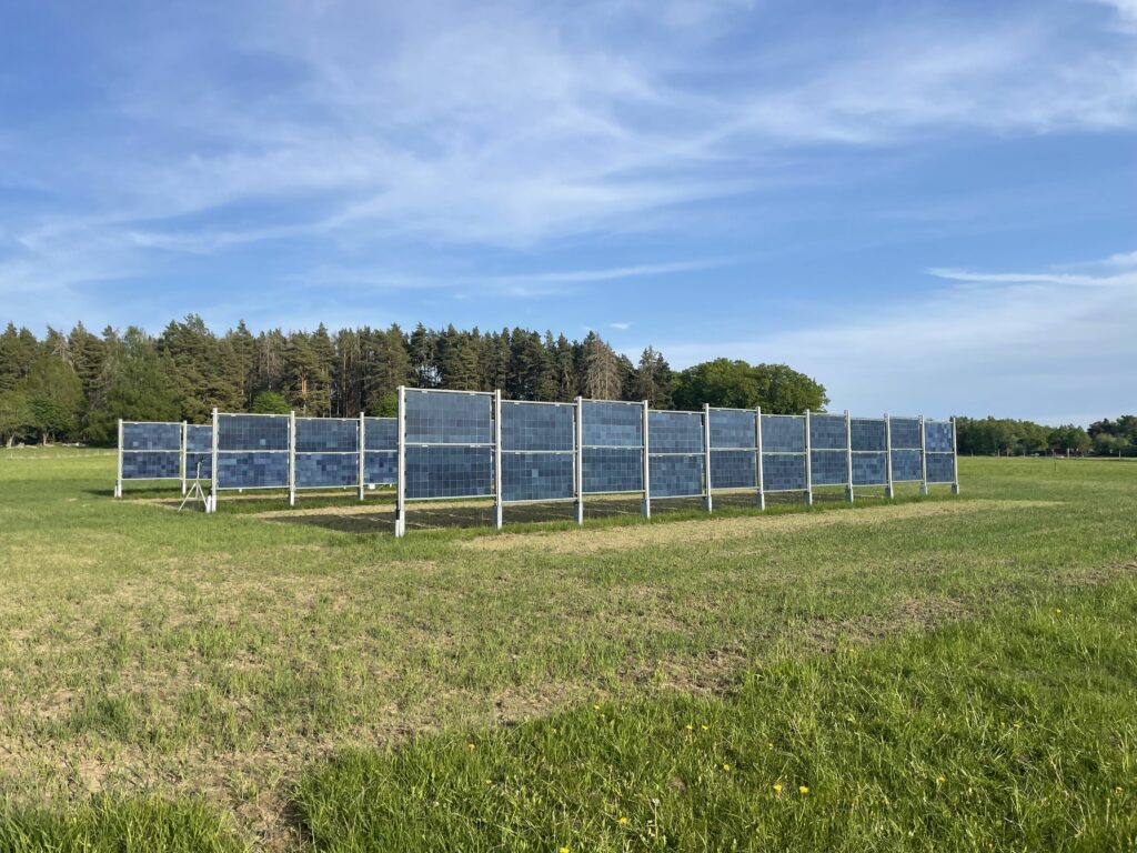 Next2Sun vertikale photovoltaik