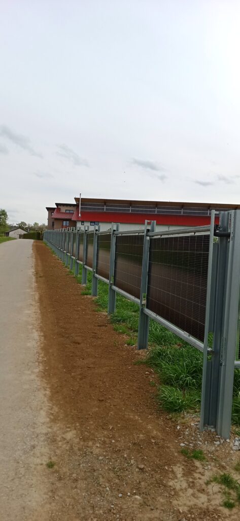 Solarzaun in Gräfenberg-Lilling