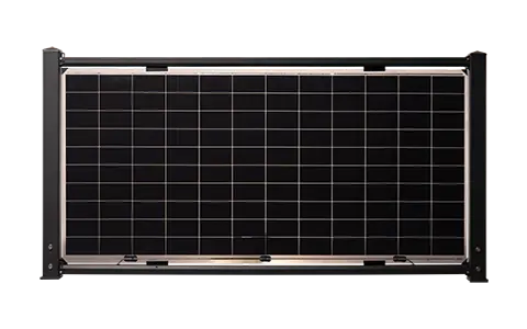 Premium solar fence 115