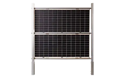 Standard² solar fence