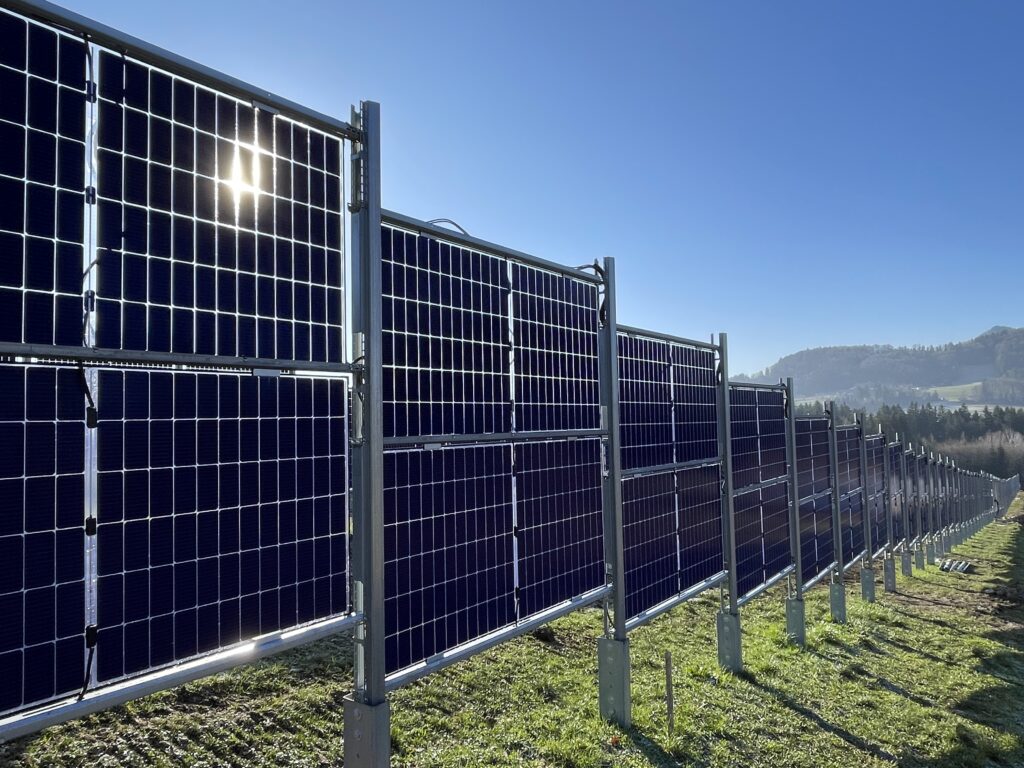 Solar Park in Eugendorf Österreich