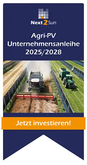 Banner - investieren Sie in unsere Unternehmensanleihe